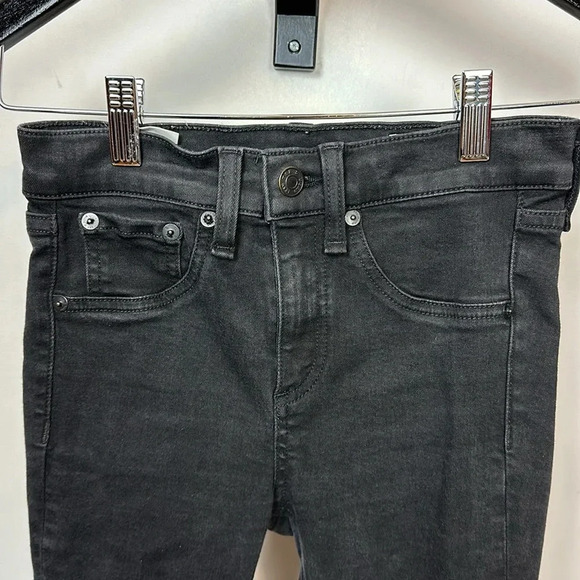 Rag and Bone black high rise 10 Inch Skinny jeans size 24 - Picture 4 of 13